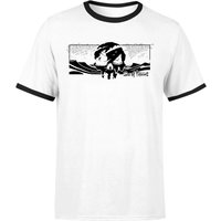 Sea of Thieves Reapers Mark Etch Ringer - White / Black - XXL von rare