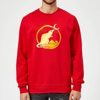 Sea of Thieves Year of the Rat Sweatshirt - Red - XL von rare