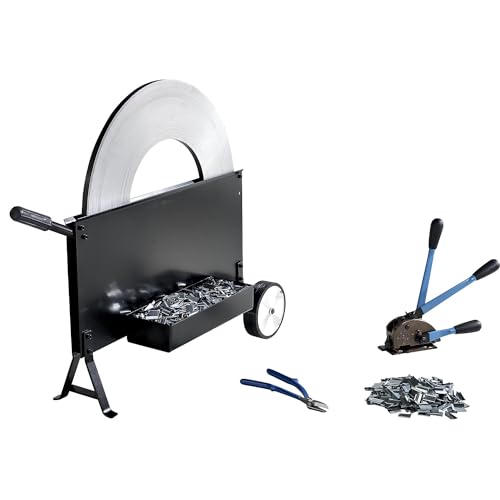 ratioform | Umreifungs-Set | Stahlband | Spann- und Verschlussgerät | Schere | fahrbarer Abroller | Band | Verschlusshülsen | Bandbreite 16 mm ratioform | Umreifungs-Set | Stahlband | Spann- und Verschlussgerät | Schere | fahrbarer Abroller | Band | Verschlusshülsen | Bandbreite 16 mm von ratioform