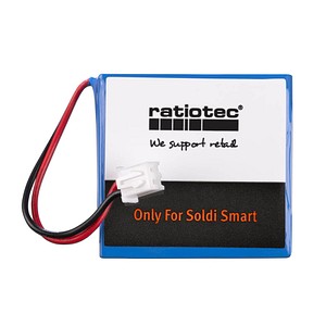ratiotec Akku für Geldscheinprüfgeräte Smart Lithium-Ionen 600 mAh von ratiotec