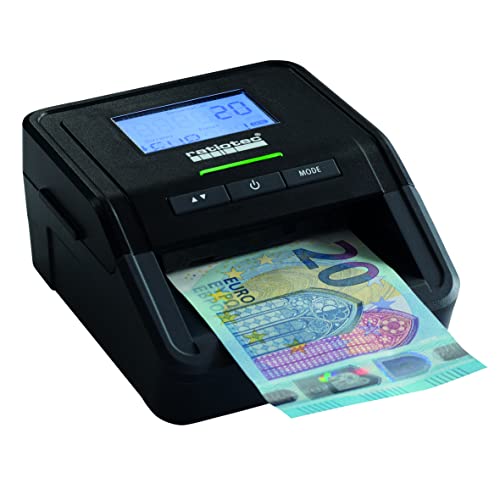ratiotec Banknotenprüfgerät Smart Protect Plus – automatisches Prüfgerät zur 100% Echtheitsprüfung von Banknoten von ratiotec