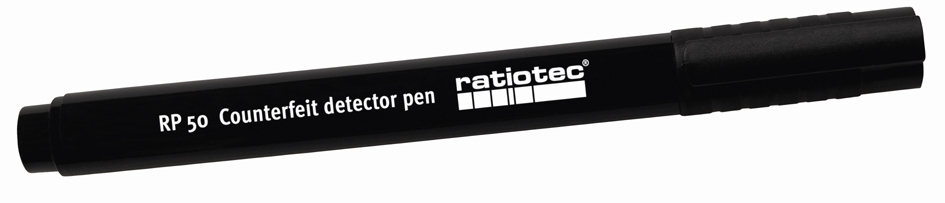 ratiotec Falschgeld-Prüfstift , RP 50, , schwarz von ratiotec