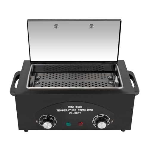 300W HeißLuftsterilisator Desinfektion 220℃ Trockene Hitze Sterilisator Hochtemperatur-Sterilisator-Nagel-Werkzeug-Sterilisator Mit Timer FüR Kosmetik, Fusspflegestudios, Friseursalon 300W HeißLuftsterilisator Desinfektion 220℃ Trockene Hitze Sterilisator Hochtemperatur-Sterilisator-Nagel-Werkzeug-Sterilisator Mit Timer FüR Kosmetik, Fusspflegestudios, Friseursalon von ravixia