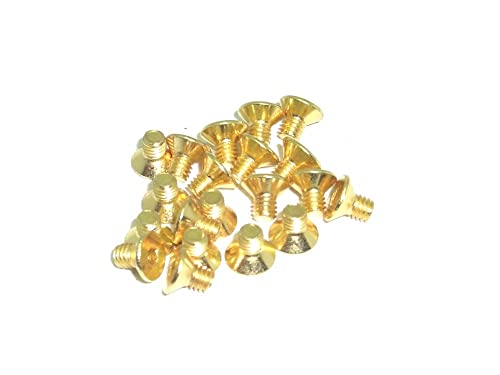 M2,5x4 DIN7991 goldene Senkkopfschraube Stahl 12,9 Titan Nitrid beschichtet 20 Stück rcbay M2,5 Innensechskant M2,5x4 DIN7991 goldene Senkkopfschraube Stahl 12,9 Titan Nitrid beschichtet 20 Stück rcbay M2,5 Innensechskant von rcbay