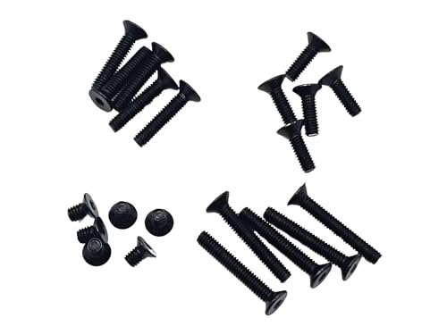 M2x10 DIN7991 Senkkopfschrauben Stahl 10,9 schwarz brüniert rcbay Gewindeschrauben 50 Stück Innensechskant M2 M2x10 DIN7991 Senkkopfschrauben Stahl 10,9 schwarz brüniert rcbay Gewindeschrauben 50 Stück Innensechskant M2 von rcbay