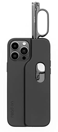 Lesen Sie auf für iPhone 13 Pro Max - iPhone Hülle + Lesebrille (Schwarz, 2.0) von readon