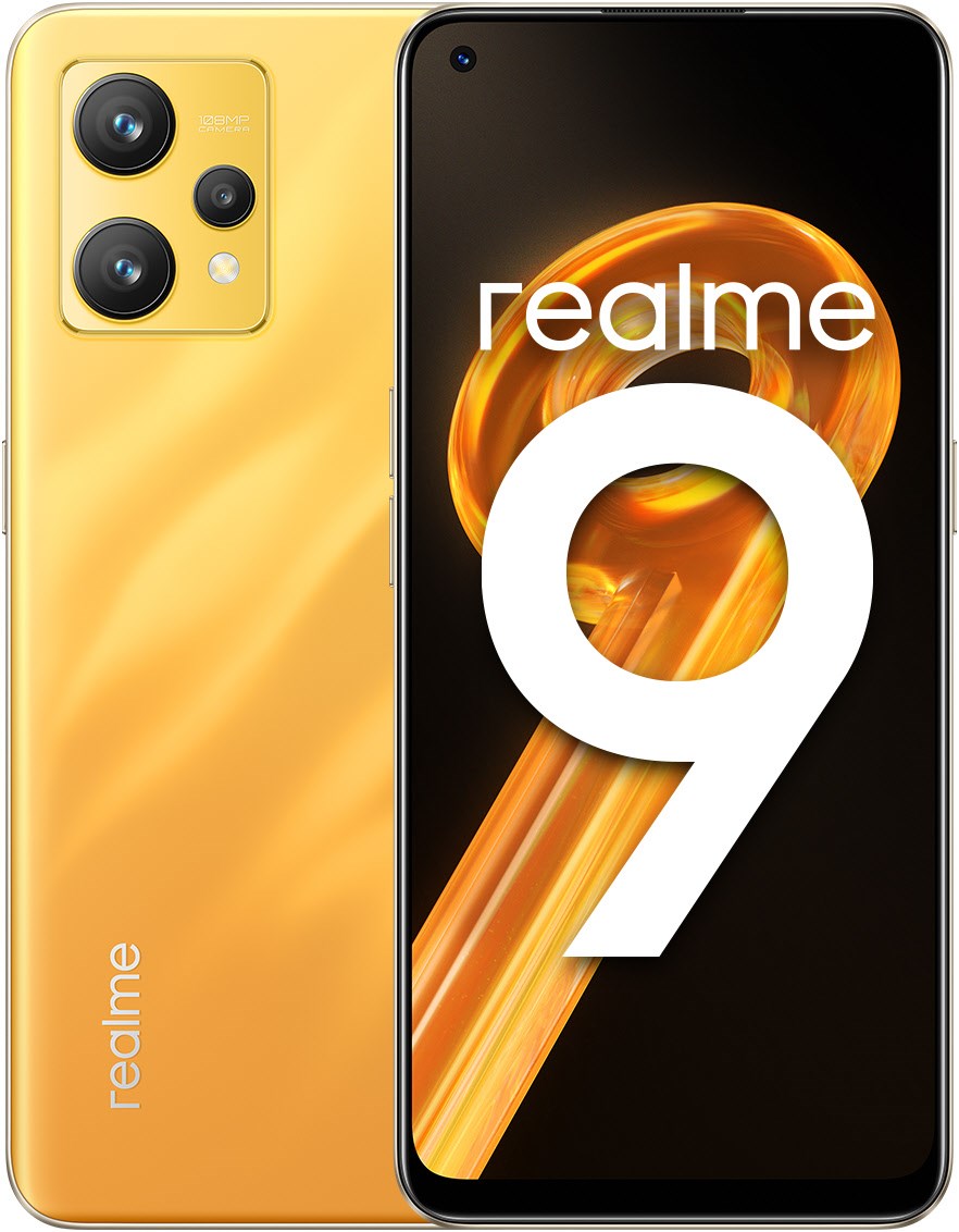 9 (8GB+128GB) Smartphone sunburst gold von realme