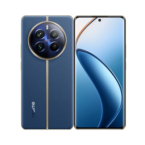 realme 12 Pro+ 5G-Smartphone, 64-MP-Portrait-Kamera + 50-MP-Kamera IMX890 mit OIS, Snapdragon 7s Gen 2-Prozessor, Display mit 120 Hz gebogener Sicht, SUPERVOOC 67 W, Dual-SIM, 12 + 512 GB, Blau realme 12 Pro+ 5G-Smartphone, 64-MP-Portrait-Kamera + 50-MP-Kamera IMX890 mit OIS, Snapdragon 7s Gen 2-Prozessor, Display mit 120 Hz gebogener Sicht, SUPERVOOC 67 W, Dual-SIM, 12 + 512 GB, Blau von realme