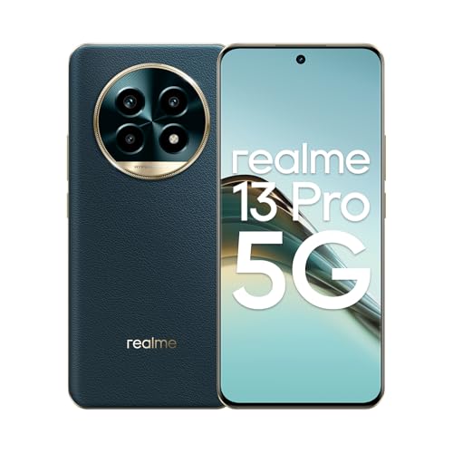 realme 13 pro 5G Smartphone 12+512 GB, Sony LYT-600 OIS Camera, AI Ultra Clarity, Snapdragon 7s Gen 2 Chipset, 120Hz Curved Vision Display, 45W SUPERVOOC 5200mAh Massive Battery, EU Verion, Green realme 13 pro 5G Smartphone 12+512 GB, Sony LYT-600 OIS Camera, AI Ultra Clarity, Snapdragon 7s Gen 2 Chipset, 120Hz Curved Vision Display, 45W SUPERVOOC 5200mAh Massive Battery, EU Verion, Green von realme
