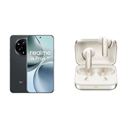 realme 14 Pro+ 5G 8+256GB,5260mAh Battery,IP69,Grey Amazon Version +Air 7 Gold,No Adapter realme 14 Pro+ 5G 8+256GB,5260mAh Battery,IP69,Grey Amazon Version +Air 7 Gold,No Adapter von realme