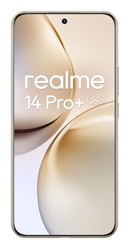 realme 14 Pro+ 5G Smartphone | 12GB RAM 512GB Speicher | 50MP Kamera | 120Hz OLED Display | 6000mAh Akku | Pearl White realme 14 Pro+ 5G Smartphone | 12GB RAM 512GB Speicher | 50MP Kamera | 120Hz OLED Display | 6000mAh Akku | Pearl White von realme