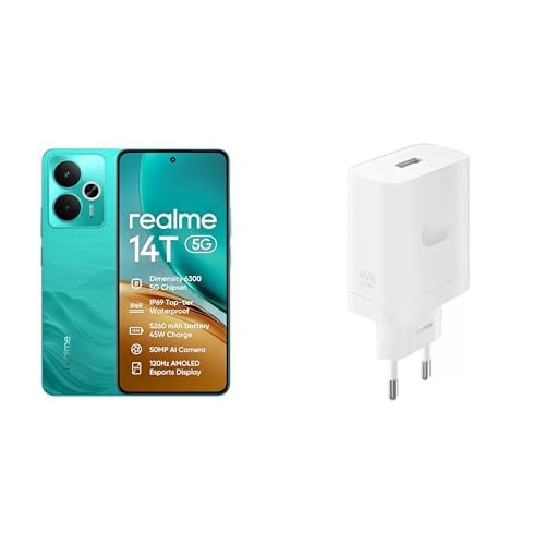 realme 14T 5G 256GB 8GB Surf Green EU AMZ+45W Adapter realme 14T 5G 256GB 8GB Surf Green EU AMZ+45W Adapter von realme