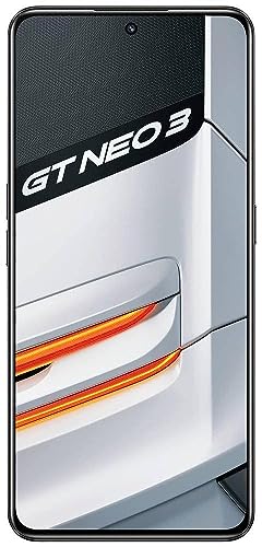 realme GT NEO 3 256GB Handy, schwarz, Asphalt Black, Android 12 von realme