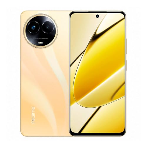 realme Smartphone 11 6,7 Zoll 256 GB RAM 8 GB Dual SIM 5G Glory Gold Marke von realme