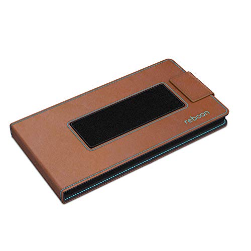 Hülle für BQ Aquaris U2 Tasche Cover Case Bumper | Braun Leder | Testsieger Hülle für BQ Aquaris U2 Tasche Cover Case Bumper | Braun Leder | Testsieger von reboon