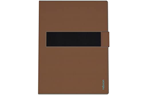 reboon Hülle für Pocketbook Ultra Tasche Cover Case Bumper | in Braun | Testsieger von reboon