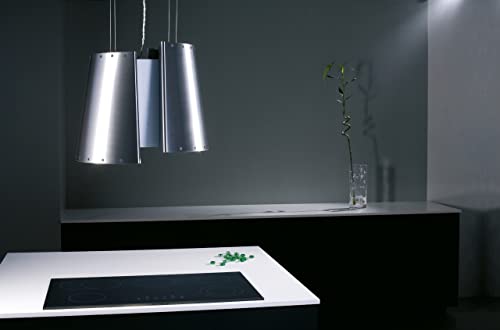 refsta BOREA Design Inselhaube an Seilen mit Fernbedienung ø 51cm Edelstahl refsta BOREA Design Inselhaube an Seilen mit Fernbedienung ø 51cm Edelstahl von refsta