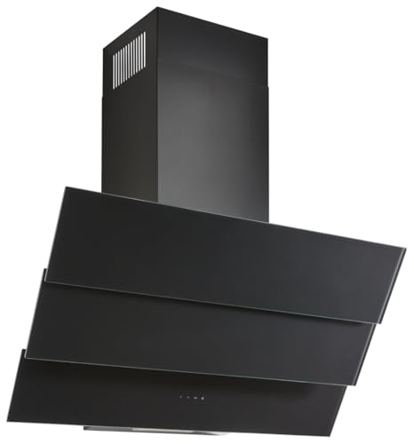 refsta KORE 90 cm Dunstabzugshaube, Kopffreihaube, schwarz von refsta