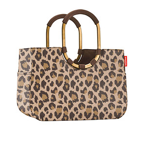 reisenthel® Einkaufskorb loopshopper L frame LEO MACCHIATO Kunstfaser leo macchiato von reisenthel®