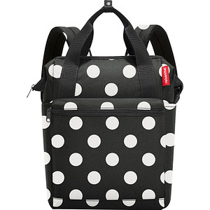 reisenthel® Rucksack allrounder R Kunstfaser schwarz/weiß 12,0 l von reisenthel®