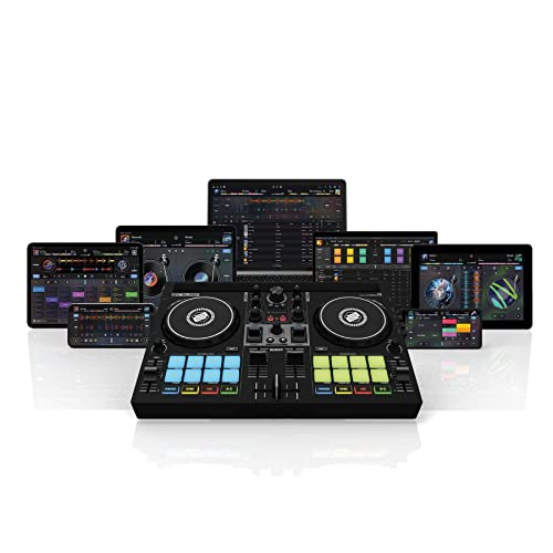 Reloop Buddy kompakter 2-Kanal-DJ-Controller für Algoriddim dJay auf iOS, iPadOS, Android, Mac und PC mit RGB-Performance-Pads, FX-Paddeln und Neural Mix-Steuerung AMS-BUDDY Reloop Buddy kompakter 2-Kanal-DJ-Controller für Algoriddim dJay auf iOS, iPadOS, Android, Mac und PC mit RGB-Performance-Pads, FX-Paddeln und Neural Mix-Steuerung AMS-BUDDY von reloop