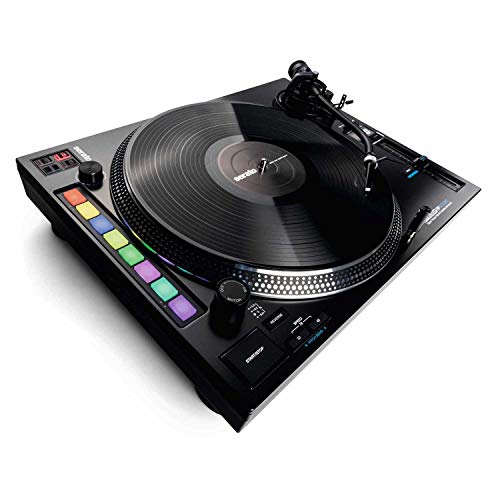 Reloop RP-8000 MK2 - Der fortschrittlichste DJ-Plattenspieler aller Zeiten, 7 RGB-farbcodierte Performance-Modi, Platter Play: Steuerung der Geschwindigkeit des Plattentellers von reloop