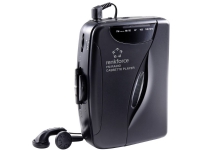 RF-CP-150 Tragbarer Kassettenspieler Schwarz (RF-5044674) RF-CP-150 Tragbarer Kassettenspieler Schwarz (RF-5044674) von renkforce