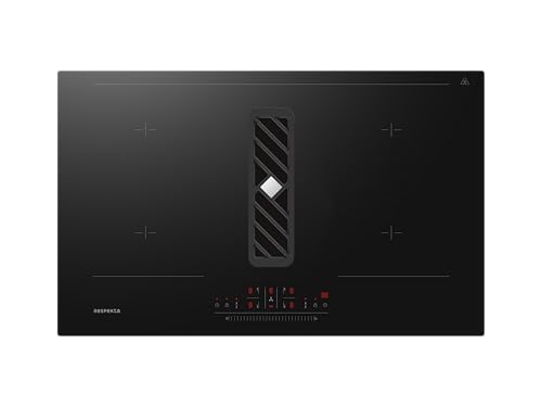 Kochfeldabzug Backdraft Downdraft Muldenabzug Induktion 83 cm Calima Respekta von respekta