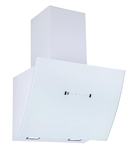 Respekta Dunstabzugshaube kopffrei/Dunstabzugshaube schräg 60 cm/Edelstahlgehäuse mit Glasschirm in Weiß/Abluft - und Umluftfunktion / CH99060WA / A / 66-72 dB Respekta Dunstabzugshaube kopffrei/Dunstabzugshaube schräg 60 cm/Edelstahlgehäuse mit Glasschirm in Weiß/Abluft - und Umluftfunktion / CH99060WA / A / 66-72 dB von respekta
