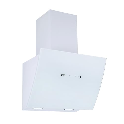 Respekta Dunstabzugshaube kopffrei/Dunstabzugshaube schräg 60 cm/Edelstahlgehäuse mit Glasschirm in Weiß/Abluft - und Umluftfunktion / CH99060WA / A / 66-72 dB Respekta Dunstabzugshaube kopffrei/Dunstabzugshaube schräg 60 cm/Edelstahlgehäuse mit Glasschirm in Weiß/Abluft - und Umluftfunktion / CH99060WA / A / 66-72 dB von respekta