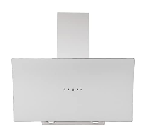 Respekta Dunstabzugshaube kopffrei / Dunstabzugshaube schräg 90 cm / Metallgehäuse mit Glasschirm in Weiß / Abluft - und Umluftfunktion / CH55090WA++ / A++ / 42 – 63 dB Respekta Dunstabzugshaube kopffrei / Dunstabzugshaube schräg 90 cm / Metallgehäuse mit Glasschirm in Weiß / Abluft - und Umluftfunktion / CH55090WA++ / A++ / 42 – 63 dB von respekta
