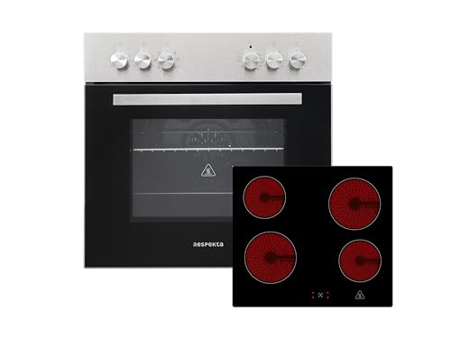 Backofen Herdset Einbau Kochfeld Glaskeramik rahmenlos 56 L Respekta HS2000-26 Backofen Herdset Einbau Kochfeld Glaskeramik rahmenlos 56 L Respekta HS2000-26 von respekta