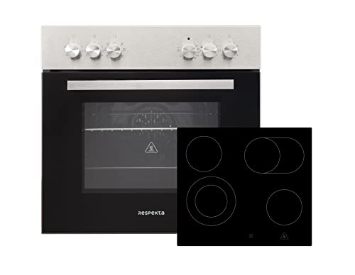Backofen Herdset Einbau Kochfeld Glaskeramik rahmenlos 56 L Respekta HS2200-26 Backofen Herdset Einbau Kochfeld Glaskeramik rahmenlos 56 L Respekta HS2200-26 von respekta