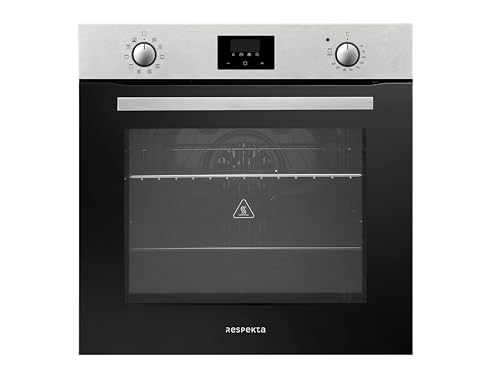 Backofen autark Einbau Edelstahl Herd Grill Heißluft Timer Ofen Jim 72L Respekta von respekta