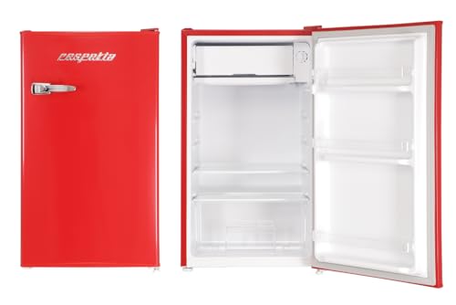 Respekta Retro-Kühlschrank mit Gefrierfach/in rot / 83,1 x 47,4 cm / 90 L Nutzinhalt/höhenverstellbare Füße/mit Flaschenöffner an der Seite / KG83R-37 Respekta Retro-Kühlschrank mit Gefrierfach/in rot / 83,1 x 47,4 cm / 90 L Nutzinhalt/höhenverstellbare Füße/mit Flaschenöffner an der Seite / KG83R-37 von respekta