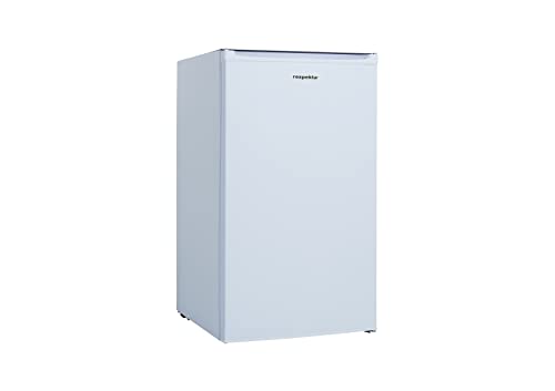 Respekta Unterbau-Kühlschrank mit Gefrierfach / 84 cm Höhe / 50 cm Breite / 82 L Nutzinhalt/Wechselbarer Türanschlag / 2 verstellbare Füße/automatisches Abtauverfahren / KSU50 / in weiß von respekta