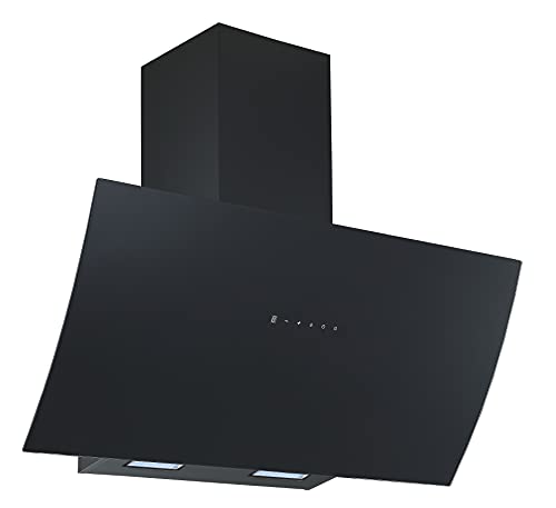 respekta Dunstabzugshaube 90 cm Kopffreihaube Schräghaube schwarz Umluft LED respekta Dunstabzugshaube 90 cm Kopffreihaube Schräghaube schwarz Umluft LED von respekta