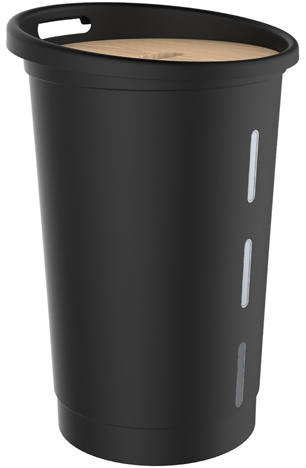 Restposten: EDA Pellets-Aufbewahrungsbox, 38 Liter, schwarz von restposten