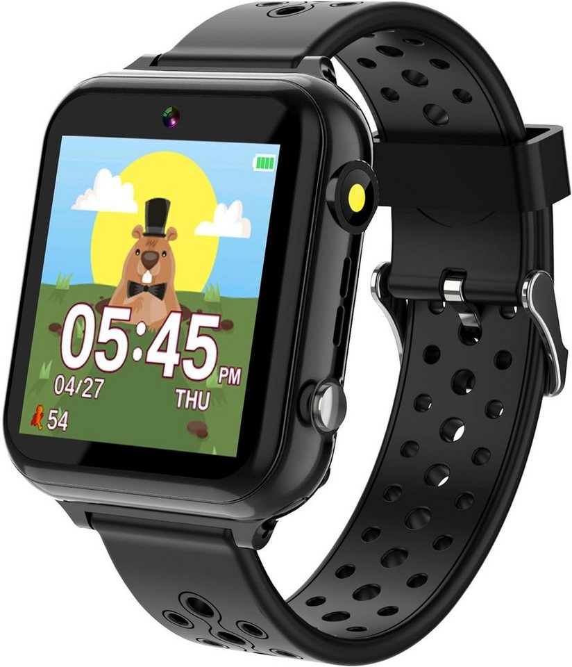 retysaz M1 Smartwatch (1.44 Zoll), Kinder-Smartwatch 24 Spiele, Geschenke für Mädchen und Jungen von retysaz