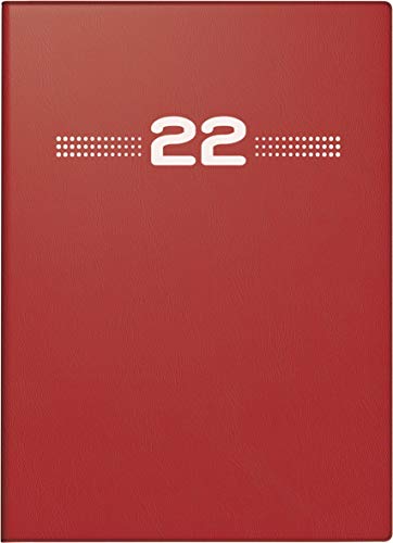 rido/idé 7013202032 Taschenkalender perfect/Technik I, 2 Seiten = 1 Woche, 100 x 140 mm, Kunststoff-Einband pink, Kalendarium 2022 von rido/idé