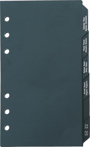 rido/idé Kalender-Register FILIUS | schwarz von rido/idé