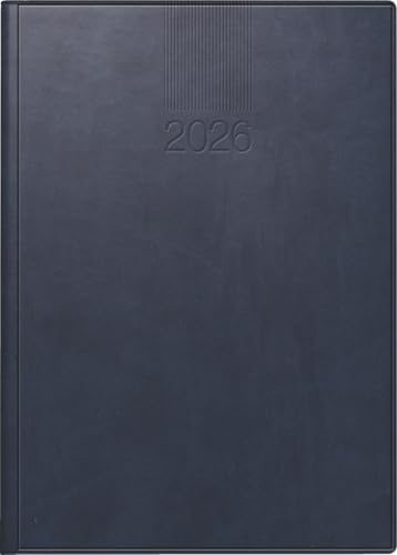 rido/idé Buchkalender Mod. ROMA 1 2026 | A5, Kunstleder, blau rido/idé Buchkalender Mod. ROMA 1 2026 | A5, Kunstleder, blau von rido/idé