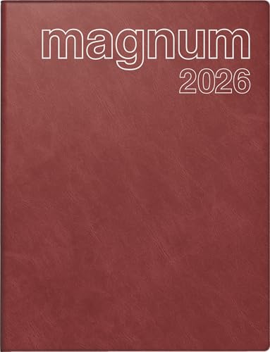 rido/idé Buchkalender Mod. magnum 2026 | 183×240 mm, Kunststoff, weinrot rido/idé Buchkalender Mod. magnum 2026 | 183×240 mm, Kunststoff, weinrot von rido/idé