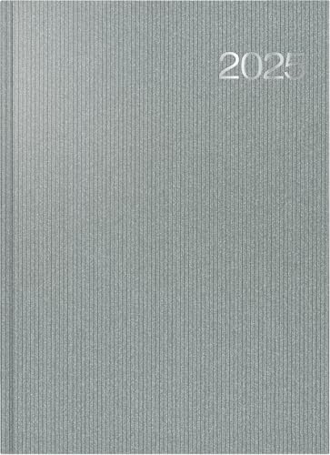 rido/idé Buchkalender Mod. Conform 2025 | A4, Kunststoff, silberfarben von rido/idé
