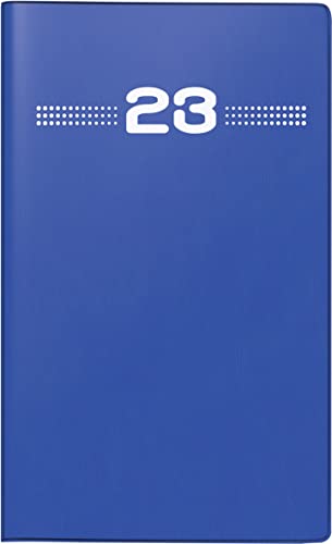 rido/idé Monatskalender Modell M-Planer 2023 Blattgröße 8,7 x 15,3 cm blau von rido/idé