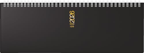rido/idé Querterminbuch Mod. ac-Wochenquerterminer 2026 | 307×105 mm, Kunststoff, schwarz rido/idé Querterminbuch Mod. ac-Wochenquerterminer 2026 | 307×105 mm, Kunststoff, schwarz von rido/idé
