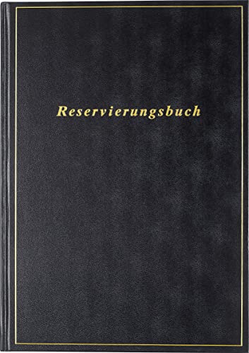 rido/idé Reservierungsbuch 2023 A4 schwarz von rido/idé