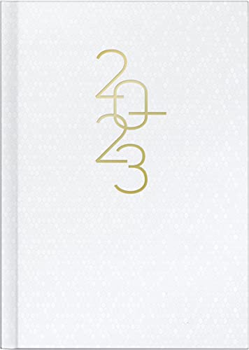 rido/idé Tageskalender Modell Mentor 2023 Blattgröße 14,8 x 20,8 cm weiß von rido/idé