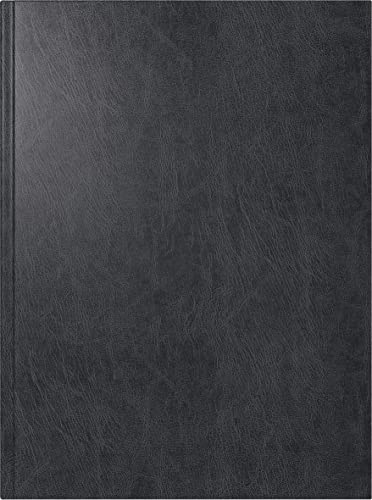 rido/idé Tageskalender Modell Mentor 2024 1 Seite = 1 Tag Blattgröße 14,8 x 20,8 cm schwarz von rido/idé