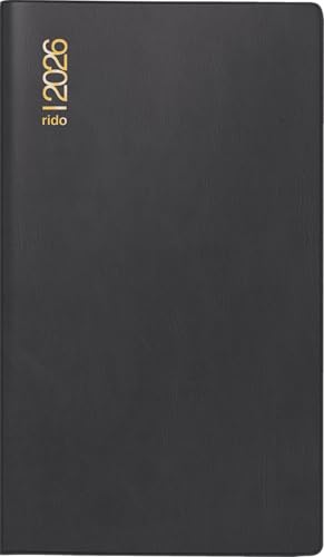 rido/idé Taschenkalender Mod. Miniplaner d 15 2026 | A6, Kunststoff, schwarz rido/idé Taschenkalender Mod. Miniplaner d 15 2026 | A6, Kunststoff, schwarz von rido/idé